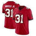Kdoa TB.Buccaneers #31 Antoine Winfield Jr. Player Red Limited Vapor F.U.S.E. Home Game Stitched Jerseys