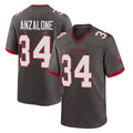 Kdoa TB.Buccaneers #34 Alex Anzalone Player Pewter Alternate Home Game Stitched Jerseys