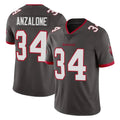 Kdoa TB.Buccaneers #34 Alex Anzalone Player Pewter Limited Alternate Vapor Home Game Stitched Jerseys