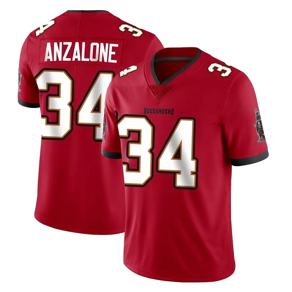 Kdoa TB.Buccaneers #34 Alex Anzalone Player Red Limited Vapor Home Game Stitched Jerseys