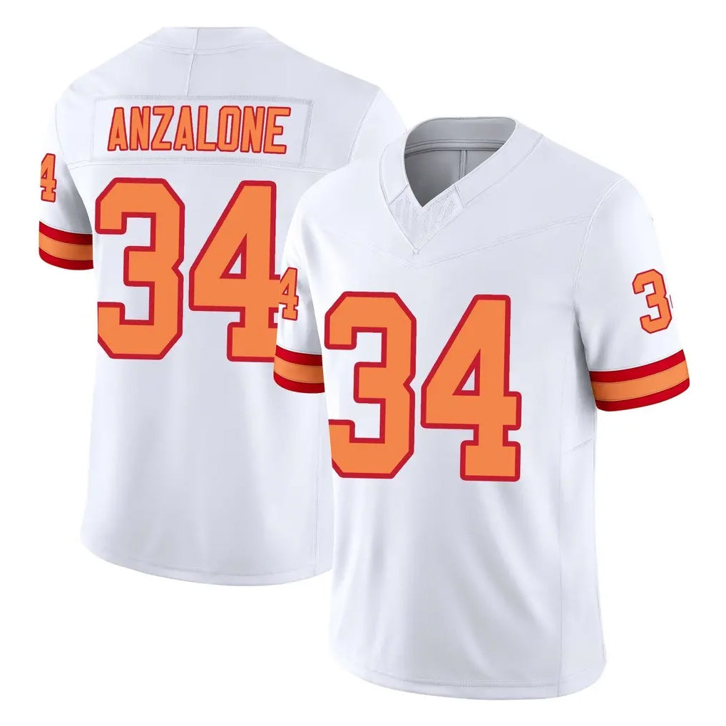 Kdoa TB.Buccaneers #34 Alex Anzalone Player White Limited '76 Vapor F.U.S.E. Home Game Stitched Jerseys
