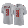 Kdoa TB.Buccaneers #3 Rueben Bain Jr. Player Gray Atmosphere Fashion Home Game Stitched Jerseys
