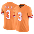 Kdoa TB.Buccaneers #3 Rueben Bain Jr. Player Orange Limited Vapor F.U.S.E. Home Game Stitched Jerseys