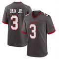Kdoa TB.Buccaneers #3 Rueben Bain Jr. Player Pewter Alternate Home Game Stitched Jerseys
