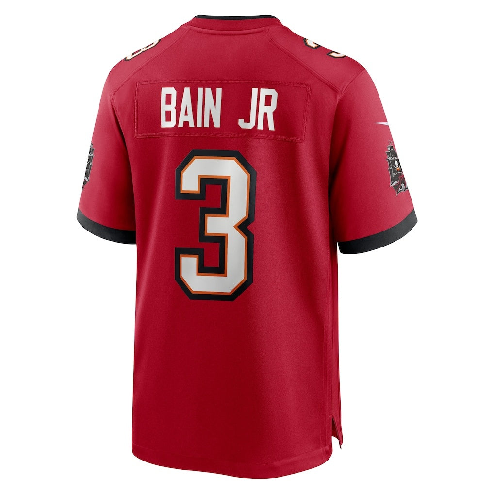 Kdoa TB.Buccaneers #3 Rueben Bain Jr. Red 2026 Draft First Round Pick No. 15 Team Game Stitched Jerseys