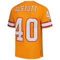 Kdoa TB.Buccaneers #40 Mike Alstott Mitchell & Ness Orange Legacy Replica Stitched Puhic Jersey
