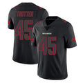 Kdoa TB.Buccaneers #45 Josiah Trotter Player Black Impact Limited Home Game Stitched Jerseys