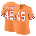 Kdoa TB.Buccaneers #45 Josiah Trotter Player Orange Throwback Home Game Stitched Jerseys