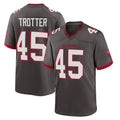 Kdoa TB.Buccaneers #45 Josiah Trotter Player Pewter Alternate Home Game Stitched Jerseys