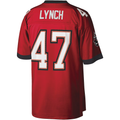 Kdoa TB.Buccaneers #47 John Lynch Mitchell & Ness Red Legacy Replica Jersey