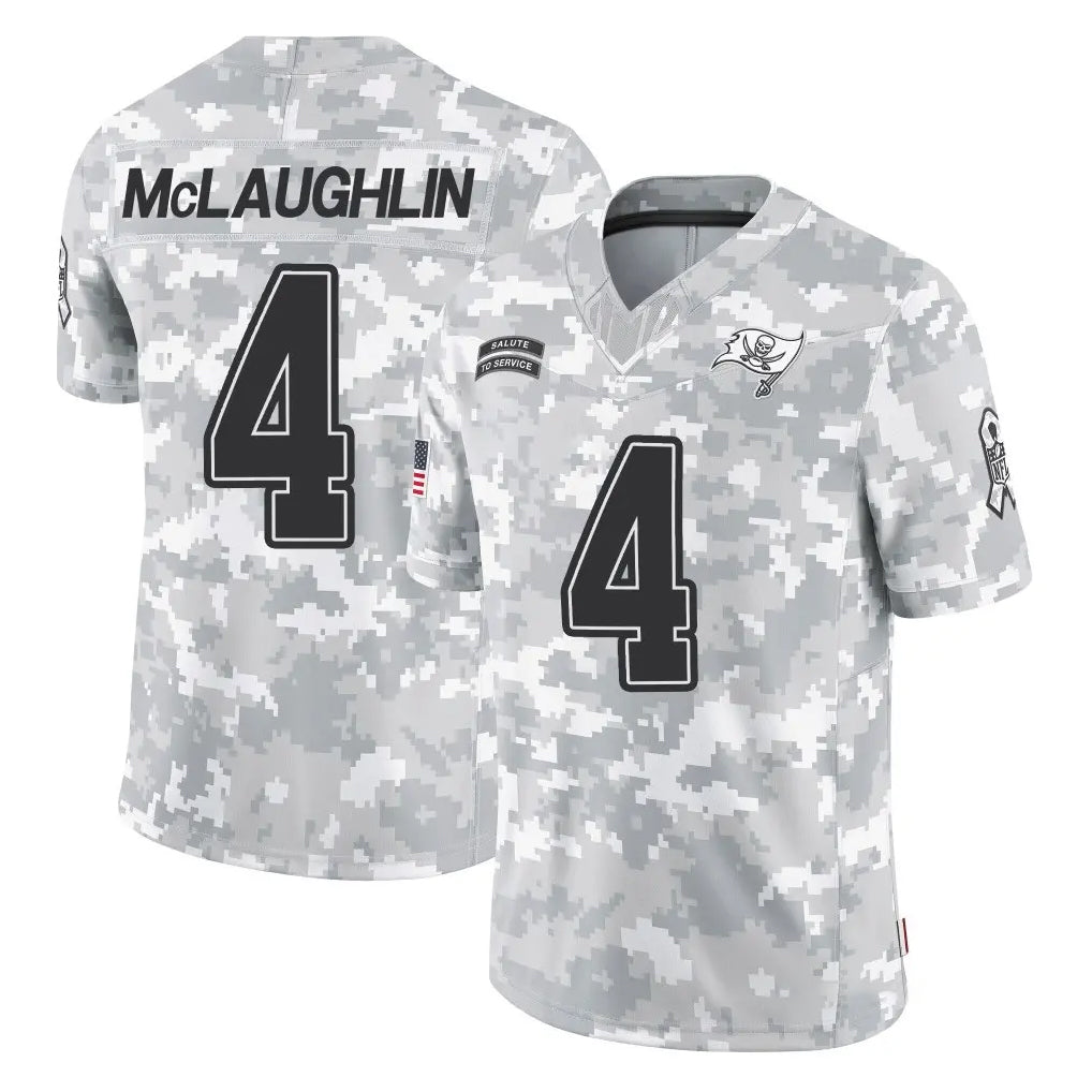 Kdoa TB.Buccaneers #4 Chase McLaughlin Player Arctic Camo Limited Salute To Service Home Game Stitched Jerseys
