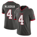 Kdoa TB.Buccaneers #4 Chase McLaughlin Player Pewter Limited Alternate Vapor Home Game Stitched Jerseys