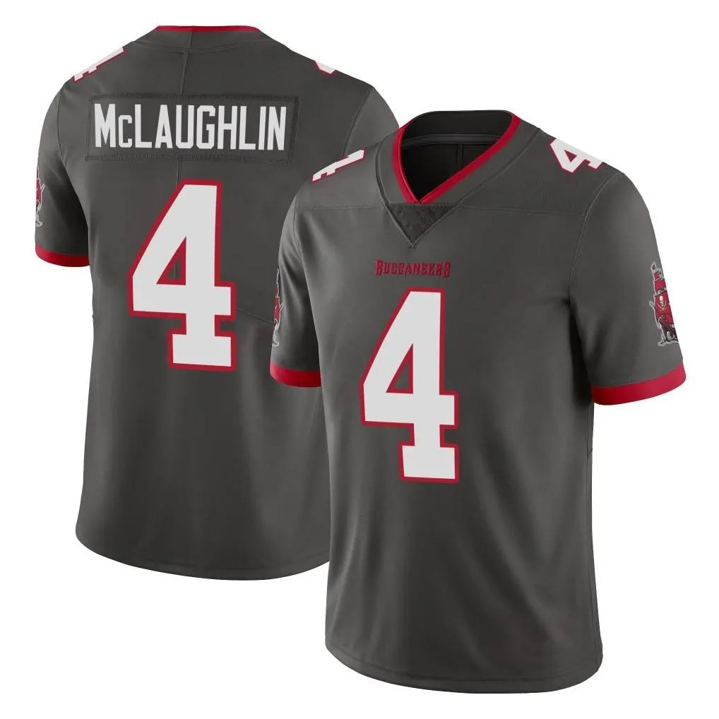 Kdoa TB.Buccaneers #4 Chase McLaughlin Player Pewter Limited Alternate Vapor Home Game Stitched Jerseys