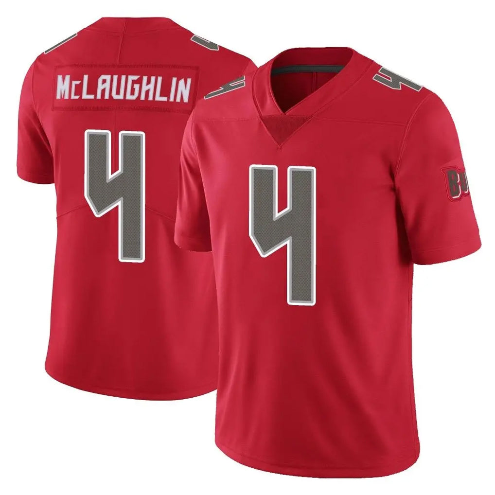 Kdoa TB.Buccaneers #4 Chase McLaughlin Player Red Limited Color Rush Home Game Stitched Jerseys