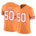 Kdoa TB.Buccaneers #50 Vita Vea Player Orange Limited Vapor F.U.S.E. Home Game Stitched Jerseys