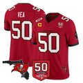 Kdoa TB.Buccaneers #50 Vita Vea Player Red Limited 2026 Season Vapor F.U.S.E. Home Game Stitched Jerseys