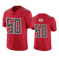Kdoa TB.Buccaneers #50 Vita Vea Player Red Limited Color Rush Home Game Stitched Jerseys