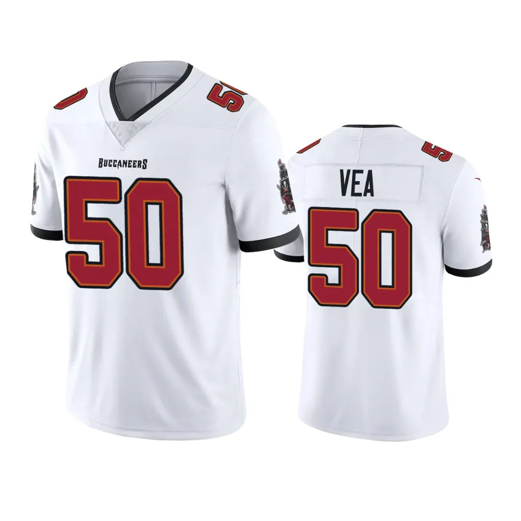 Kdoa TB.Buccaneers #50 Vita Vea Player White Limited Vapor Untouchable Home Game Stitched Jerseys
