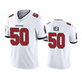 Kdoa TB.Buccaneers #50 Vita Vea Player White Limited Vapor Untouchable Home Game Stitched Jerseys