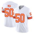 Kdoa TB.Buccaneers #50 Vita Vea Player White Limited '76 Vapor F.U.S.E. Home Game Stitched Jerseys