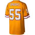 Kdoa TB.Buccaneers #55 Derrick Brooks Mitchell & Ness Orange Big & Tall 1995 Legacy Retired Player Jersey