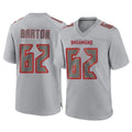 Kdoa TB.Buccaneers #62 Graham Barton Player Gray Atmosphere Fashion Home Game Stitched Jerseys