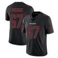 Kdoa TB.Buccaneers #67 Luke Goedeke Player Black Impact Limited Home Game Stitched Jerseys