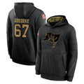 Kdoa TB.Buccaneers #67 Luke Goedeke Player Black Salute to Service Sideline Performance Pullover Hoodies Home Game Stitched Jerseys