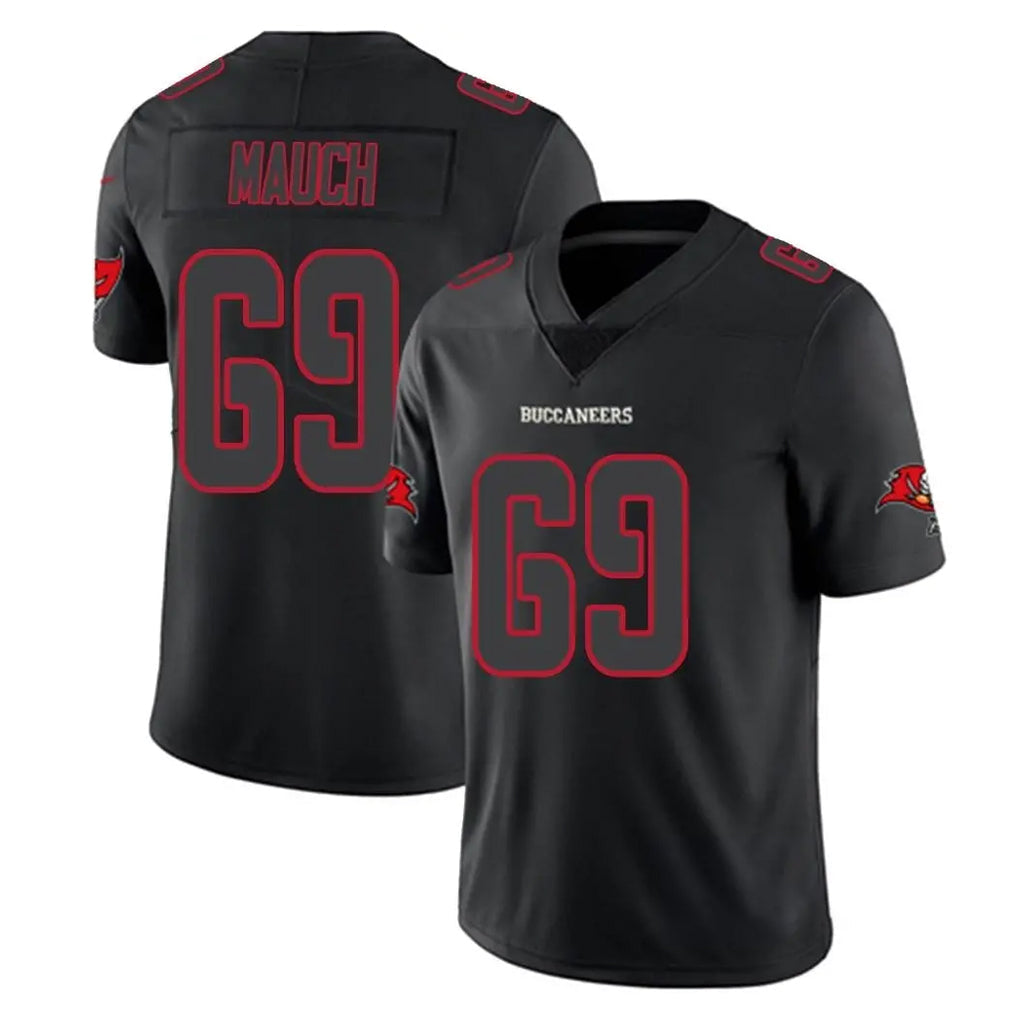 Kdoa TB.Buccaneers #69 Cody Mauch Player Black Impact Limited Home Game Stitched Jerseys