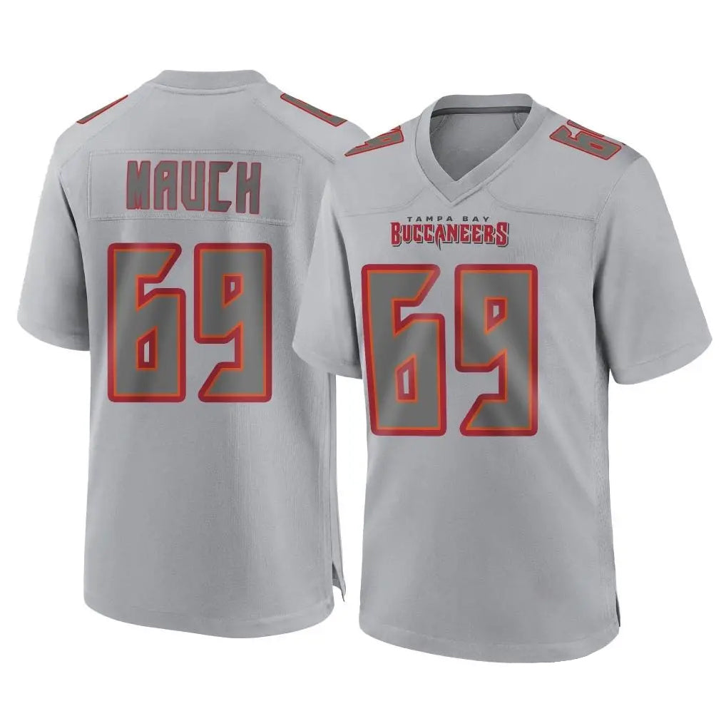 Kdoa TB.Buccaneers #69 Cody Mauch Player Gray Atmosphere Fashion Home Game Stitched Jerseys