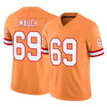 Kdoa TB.Buccaneers #69 Cody Mauch Player Orange Limited Vapor F.U.S.E. Home Game Stitched Jerseys