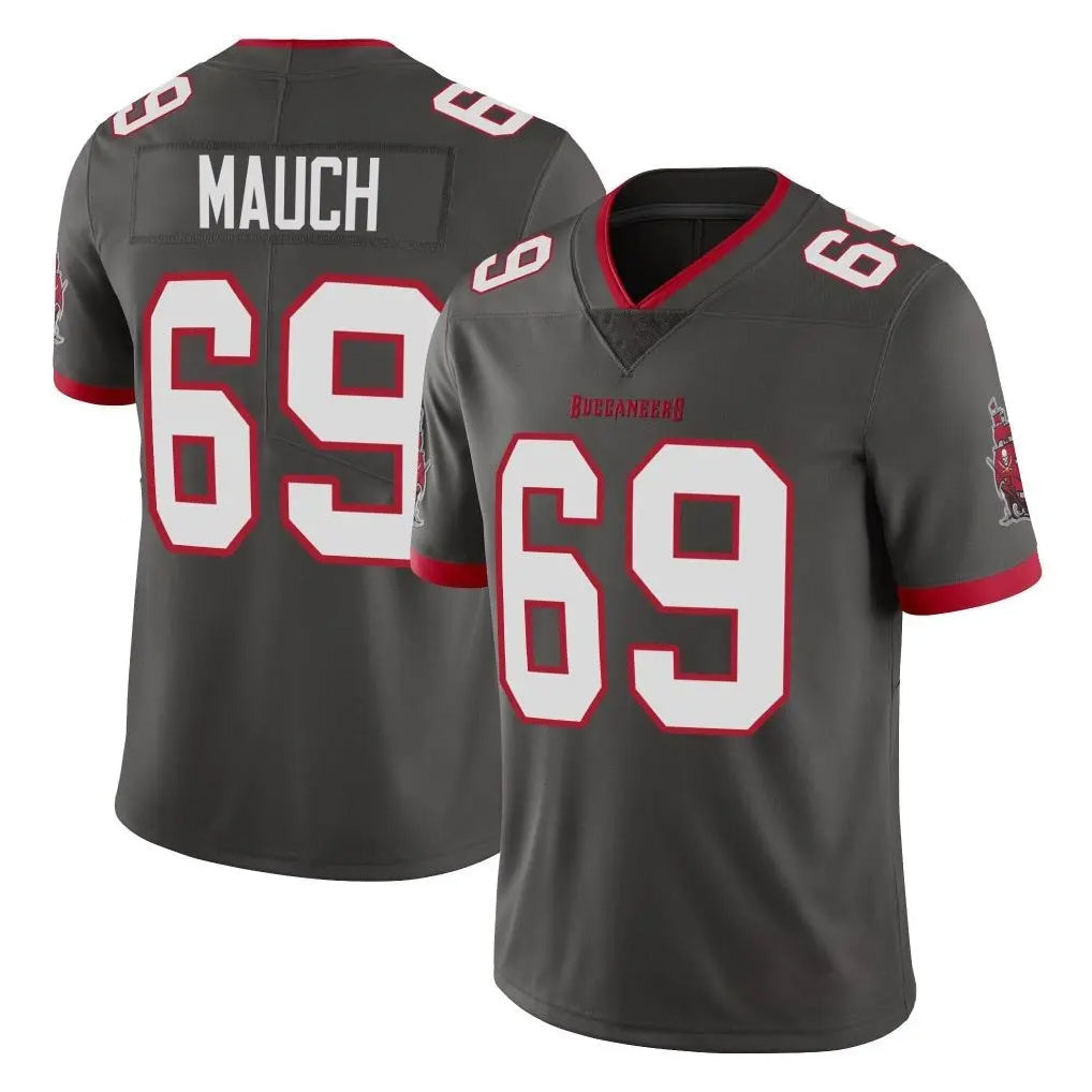 Kdoa TB.Buccaneers #69 Cody Mauch Player Pewter Limited Alternate Vapor Home Game Stitched Jerseys