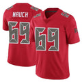 Kdoa TB.Buccaneers #69 Cody Mauch Player Red Limited Color Rush Home Game Stitched Jerseys