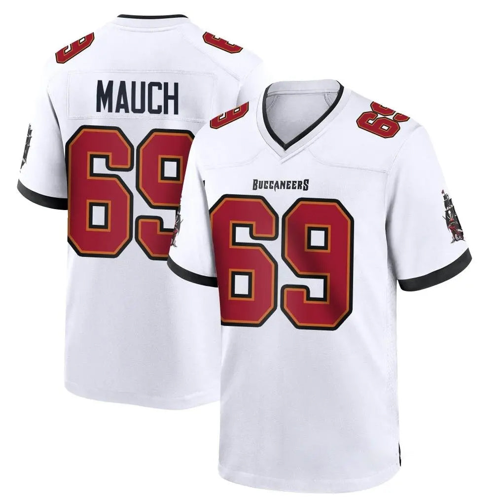 Kdoa TB.Buccaneers #69 Cody Mauch Player White Home Game Stitched Jerseys