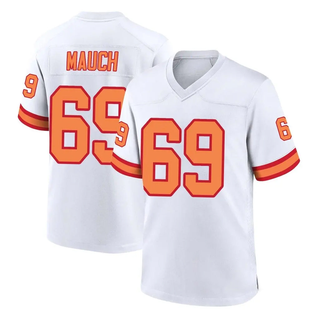 Kdoa TB.Buccaneers #69 Cody Mauch Player White '76 Home Game Stitched Jerseys