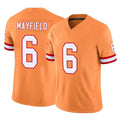 Kdoa TB.Buccaneers #6 Baker Mayfield Player Orange Limited Vapor F.U.S.E. Home Game Stitched Jerseys