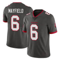 Kdoa TB.Buccaneers #6 Baker Mayfield Player Pewter Limited Alternate Vapor Home Game Stitched Jerseys