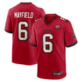 Kdoa TB.Buccaneers #6 Baker Mayfield Player Red 50th Anniversary Game Stitched Jerseys