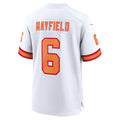 Kdoa TB.Buccaneers #6 Baker Mayfield Player White Home Game Stitched Jerseys
