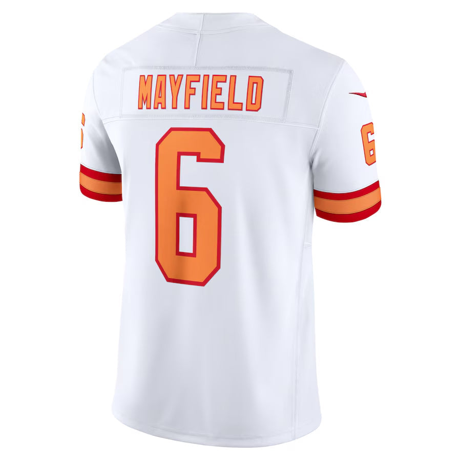 Kdoa TB.Buccaneers #6 Baker Mayfield Player White Vapor F.U.S.E. Limited Stitched Jerseys