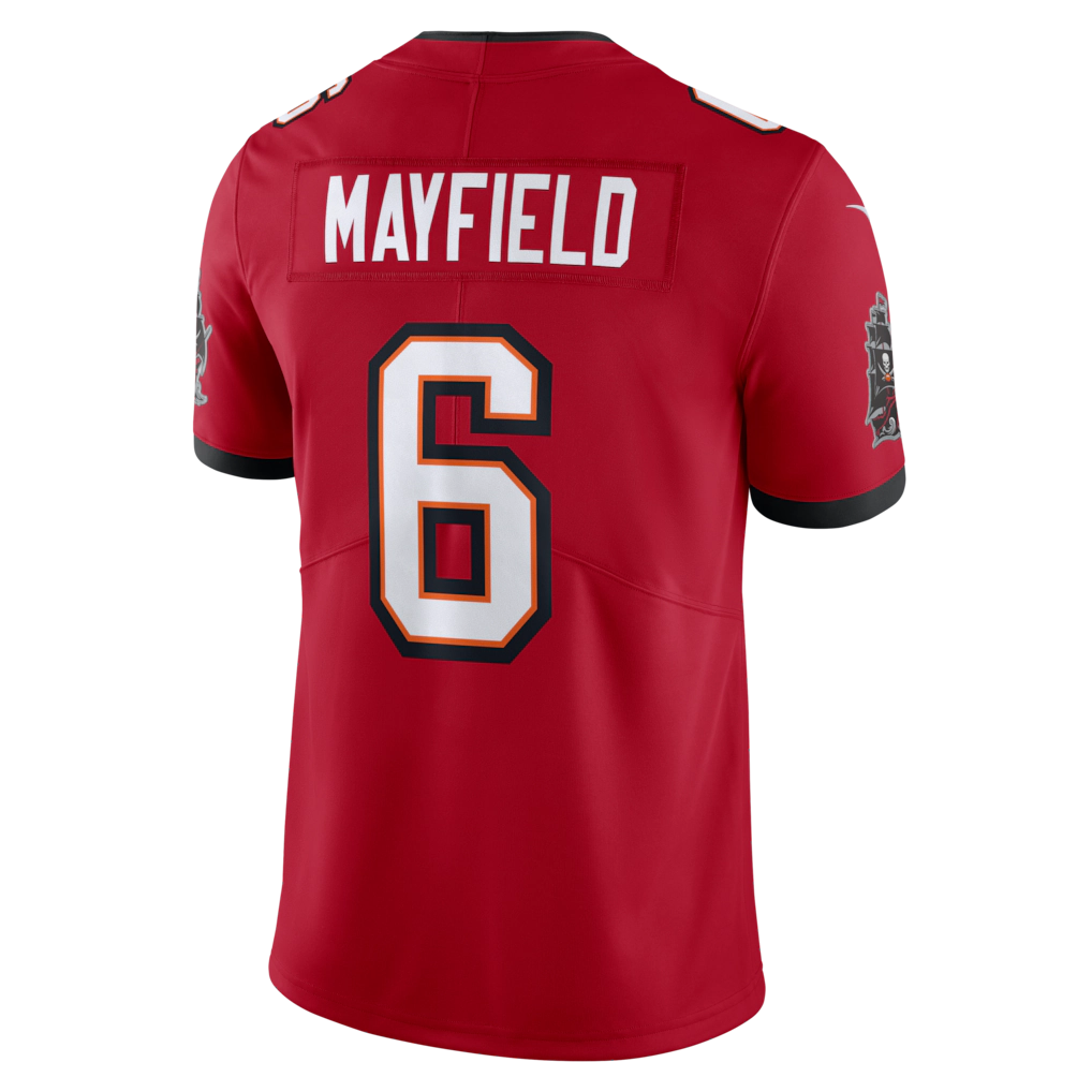 Kdoa TB.Buccaneers #6 Baker Mayfield Red Vapor Untouchable Limited Stitched Jerseys