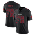 Kdoa TB.Buccaneers #78 Tristan Wirfs Player Black Impact Limited Home Game Stitched Jerseys