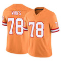 Kdoa TB.Buccaneers #78 Tristan Wirfs Player Orange Limited Vapor F.U.S.E. Home Game Stitched Jerseys
