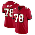 Kdoa TB.Buccaneers #78 Tristan Wirfs Player Red Limited Vapor Home Game Stitched Jerseys