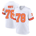 Kdoa TB.Buccaneers #78 Tristan Wirfs Player White '76 Home Game Stitched Jerseys