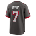 Kdoa TB.Buccaneers #7 Bucky Irving Pewter Alternate Game Stitched Jerseys