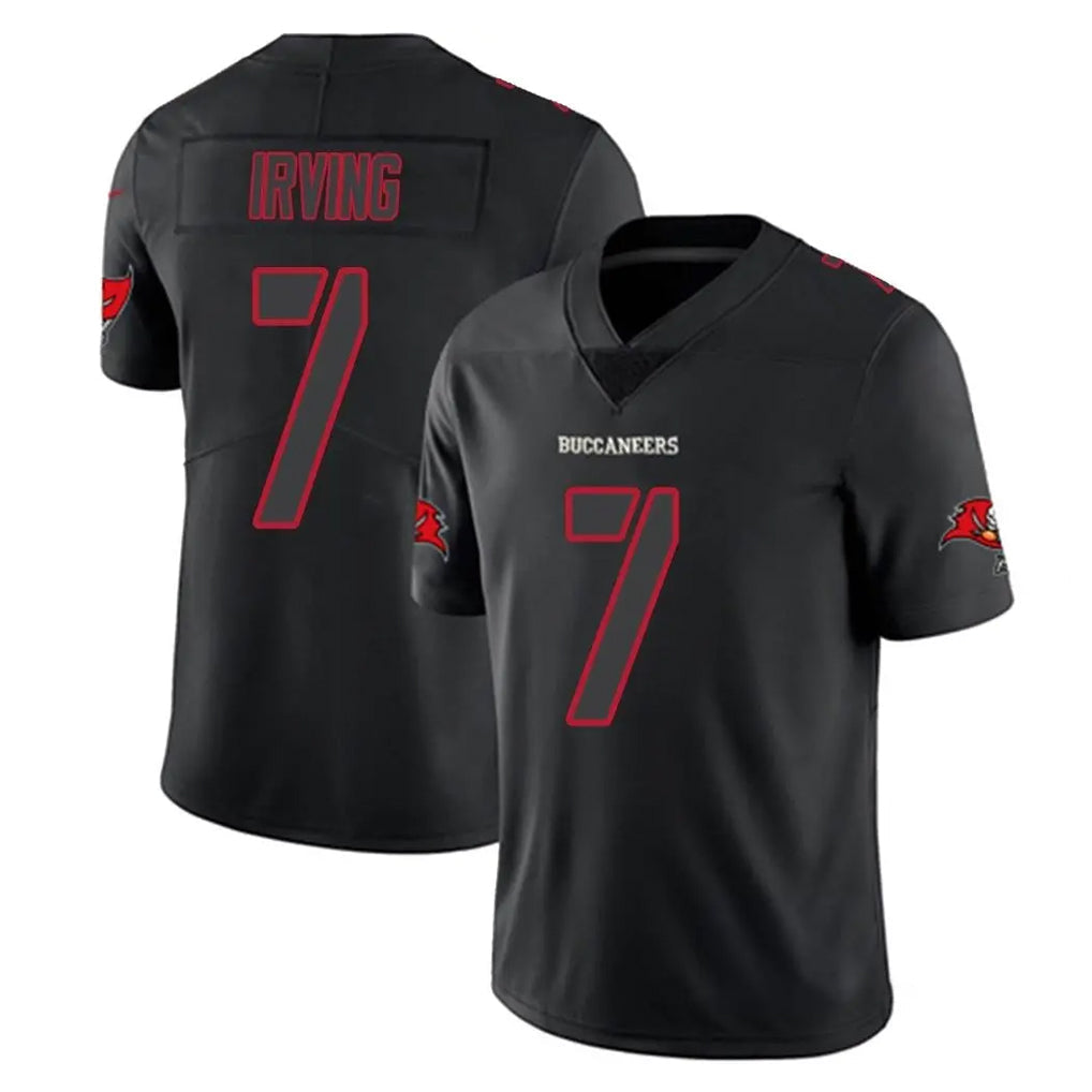 Kdoa TB.Buccaneers #7 Bucky Irving Player Black Impact Limited Home Game Stitched Jerseys