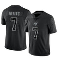 Kdoa TB.Buccaneers #7 Bucky Irving Player Limited Black Reflective Stitched Jerseys
