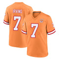 Kdoa TB.Buccaneers #7 Bucky Irving Player Orange Throwback Home Game Stitched Jerseys