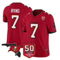 Kdoa TB.Buccaneers #7 Bucky Irving Player Red 50th Season Vapor Limited Home Game Stitched Jerseys